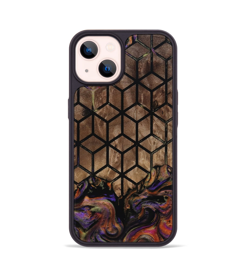 iPhone 14 Wood Phone Case - Derek (Pattern, 814205)