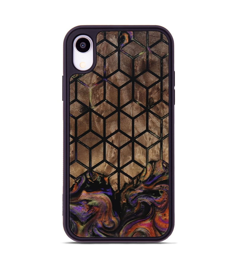 iPhone Xr Wood Phone Case - Derek (Pattern, 814205)