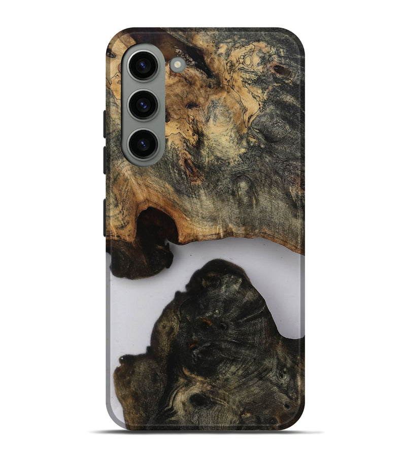 Galaxy S23 Plus Wood Live Edge Phone Case - Harve (Clear, 814232)