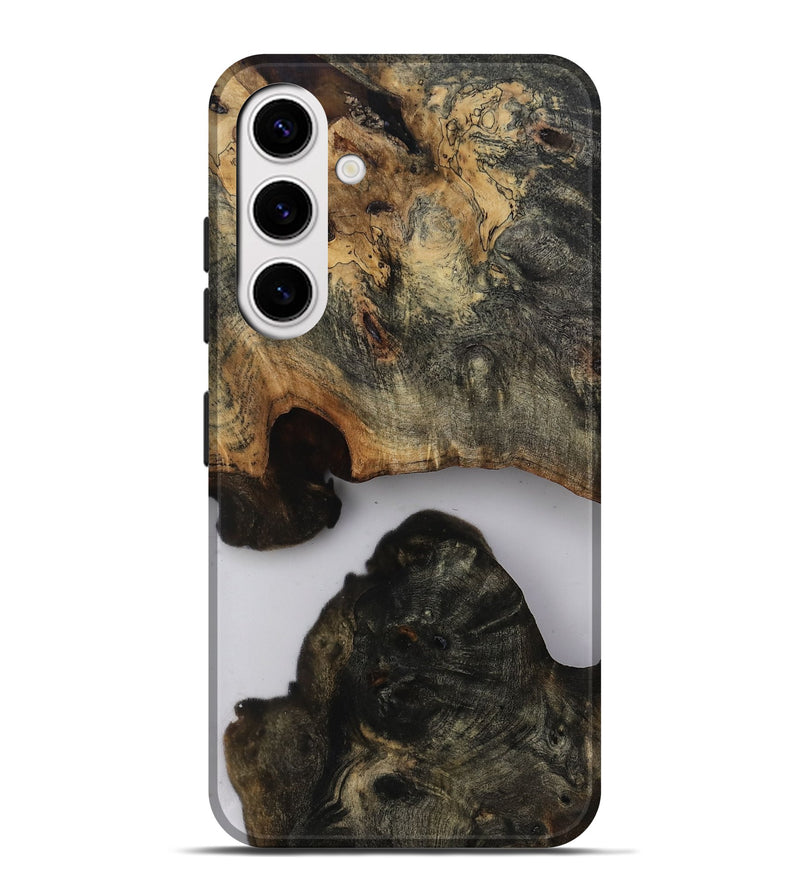 Galaxy S25 Plus Wood Live Edge Phone Case - Harve (Clear, 814232)