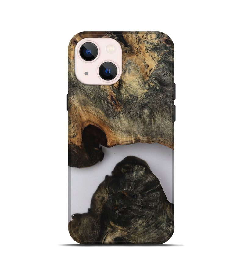 iPhone 13 mini Wood Live Edge Phone Case - Harve (Clear, 814232)