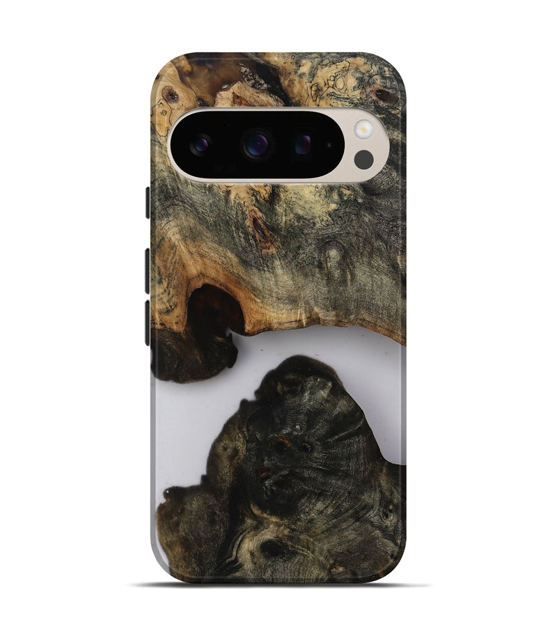 Pixel 10 Wood Live Edge Phone Case - Harve (Clear, 814232)