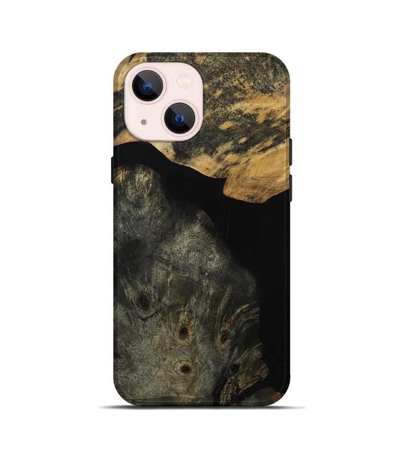 iPhone 13 mini Wood Live Edge Phone Case - Alyce (Wood Burl, 814236)