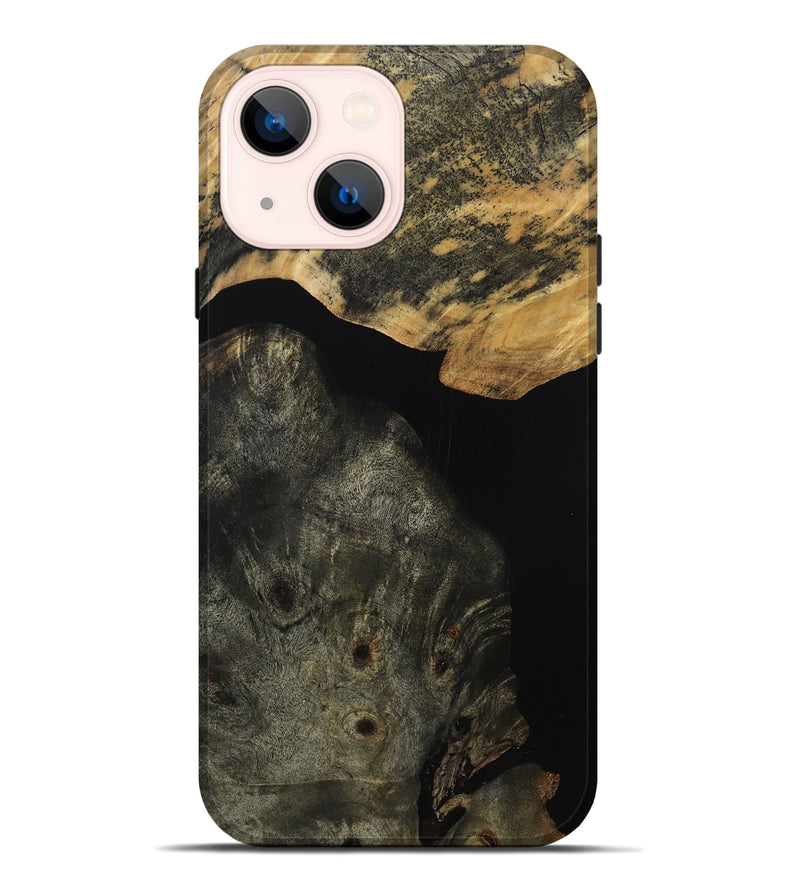 iPhone 14 Plus Wood Live Edge Phone Case - Alyce (Wood Burl, 814236)