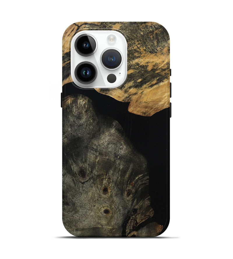 iPhone 15 Pro Wood Live Edge Phone Case - Alyce (Wood Burl, 814236)