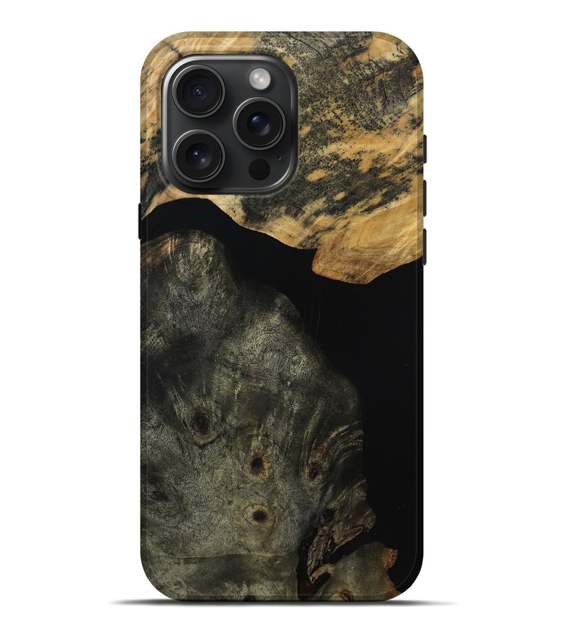 iPhone 16 Pro Max Wood Live Edge Phone Case - Alyce (Wood Burl, 814236)
