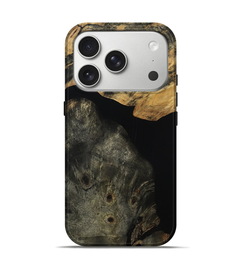 iPhone 17 Pro Wood Live Edge Phone Case - Alyce (Wood Burl, 814236)