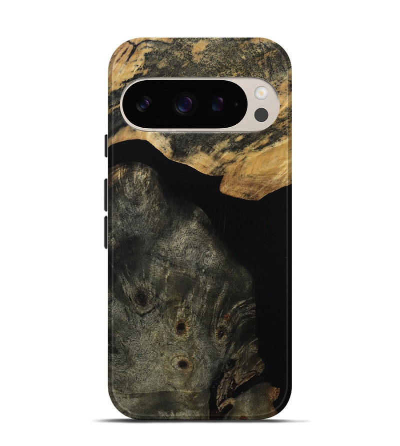Pixel 10 Pro Wood Live Edge Phone Case - Alyce (Wood Burl, 814236)