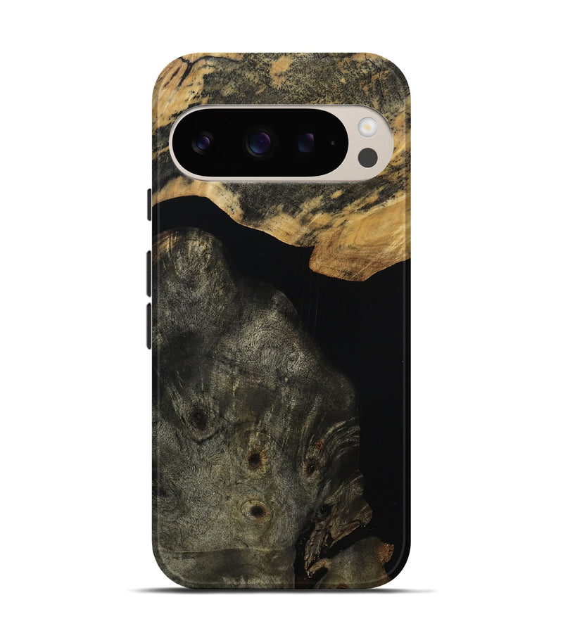 Pixel 9 Wood Live Edge Phone Case - Alyce (Wood Burl, 814236)