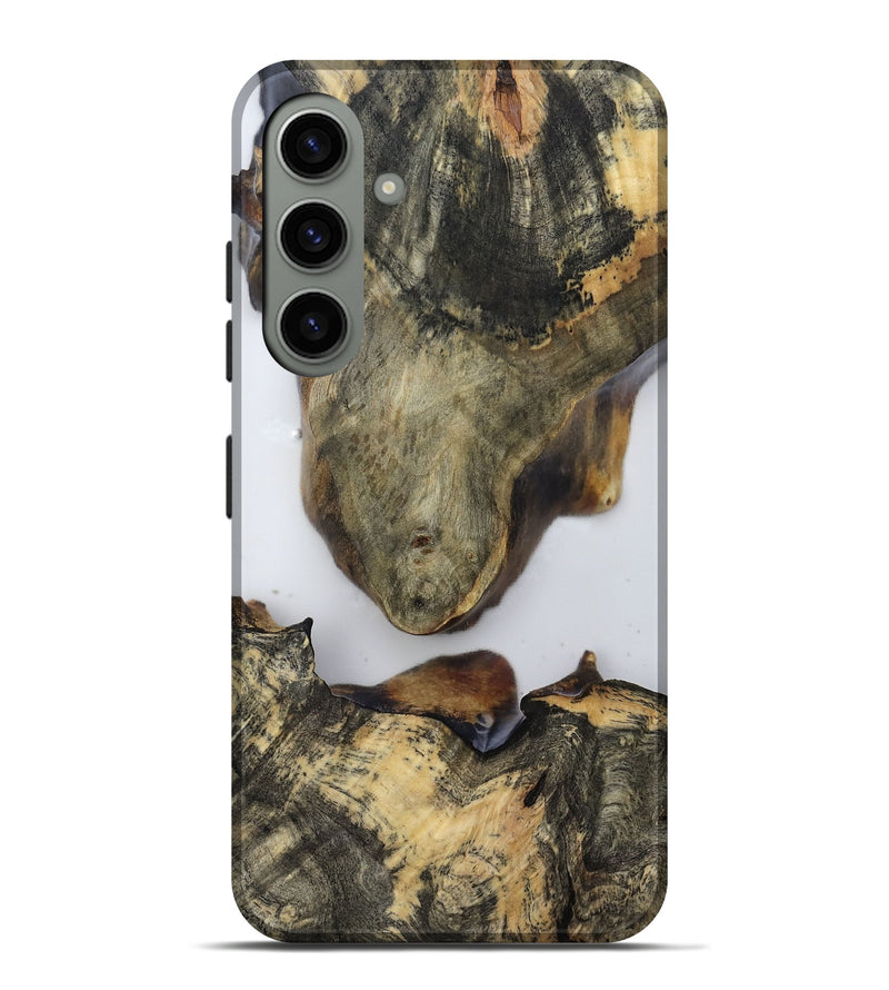 Galaxy S24 Plus Wood Live Edge Phone Case - Eli (Clear, 814238)