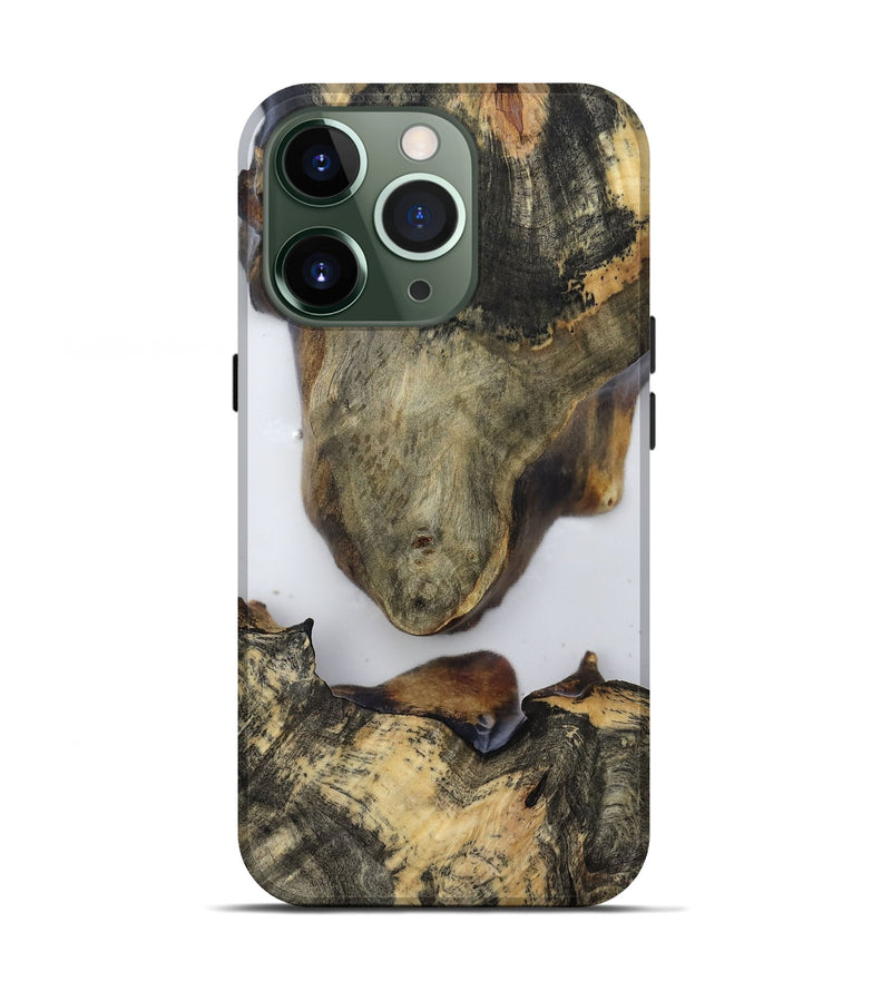iPhone 13 Pro Wood Live Edge Phone Case - Eli (Clear, 814238)