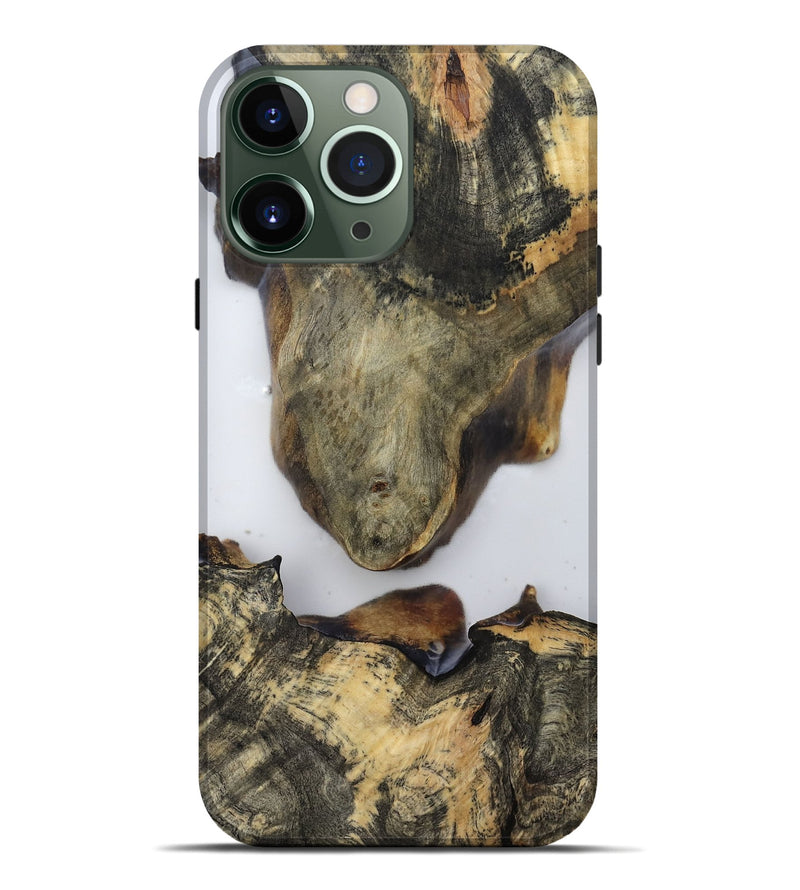 iPhone 13 Pro Max Wood Live Edge Phone Case - Eli (Clear, 814238)