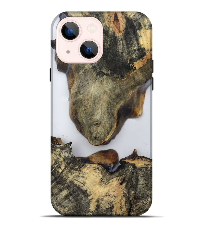 iPhone 14 Plus Wood Live Edge Phone Case - Eli (Clear, 814238)