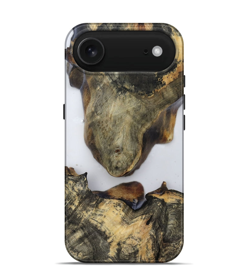 iPhone 17 Air Wood Live Edge Phone Case - Eli (Clear, 814238)