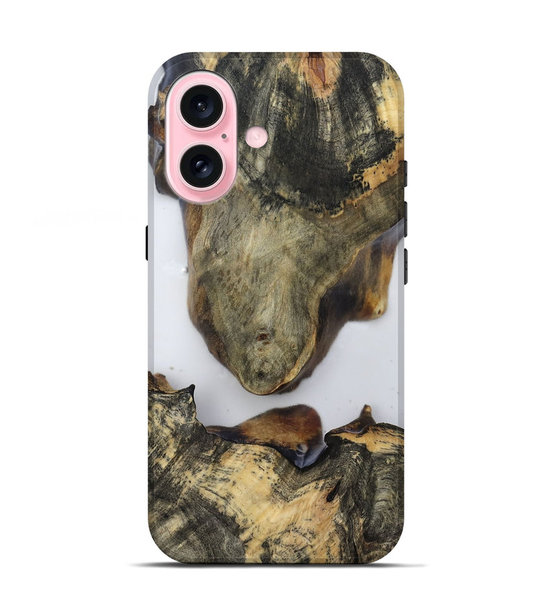 iPhone 17 Wood Live Edge Phone Case - Eli (Clear, 814238)