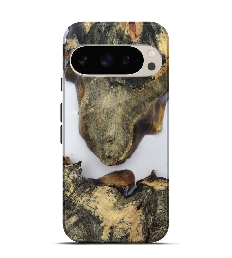 Pixel 10 Wood Live Edge Phone Case - Eli (Clear, 814238)