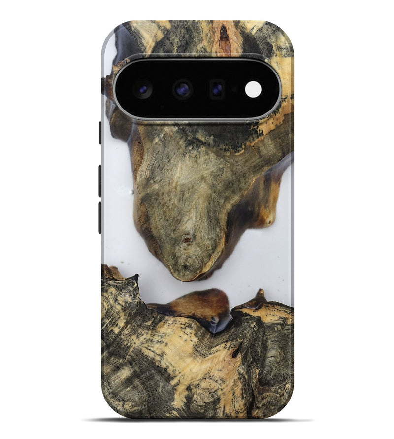 Pixel 11 Pro XL Wood Live Edge Phone Case - Eli (Clear, 814238)