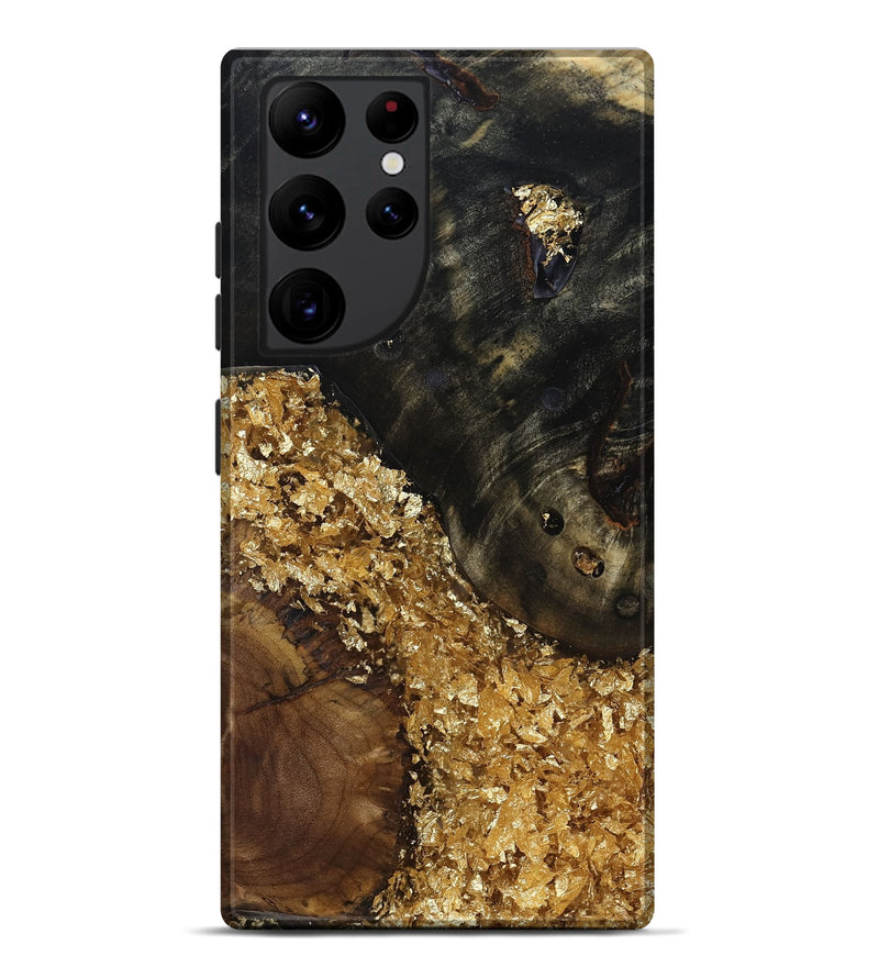 Galaxy S22 Ultra Wood Live Edge Phone Case - Marlys (Clear, 814256)