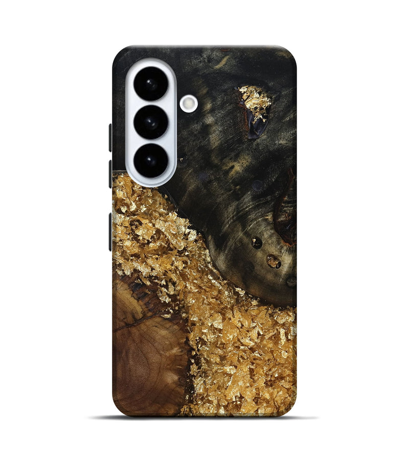 Galaxy S26 Wood Live Edge Phone Case - Marlys (Clear, 814256)