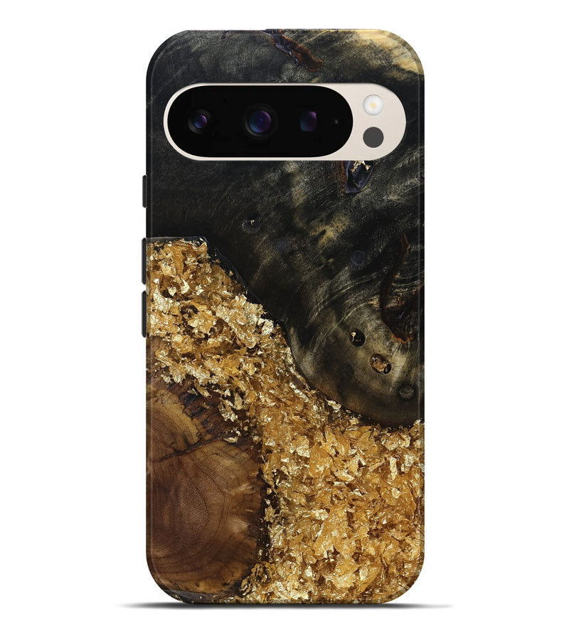 Pixel 9 Pro XL Wood Live Edge Phone Case - Marlys (Clear, 814256)
