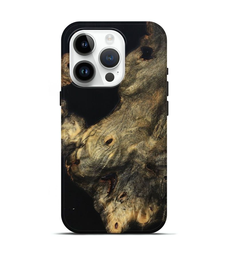 iPhone 15 Pro Wood Live Edge Phone Case - Coby (Wood Burl, 814260)