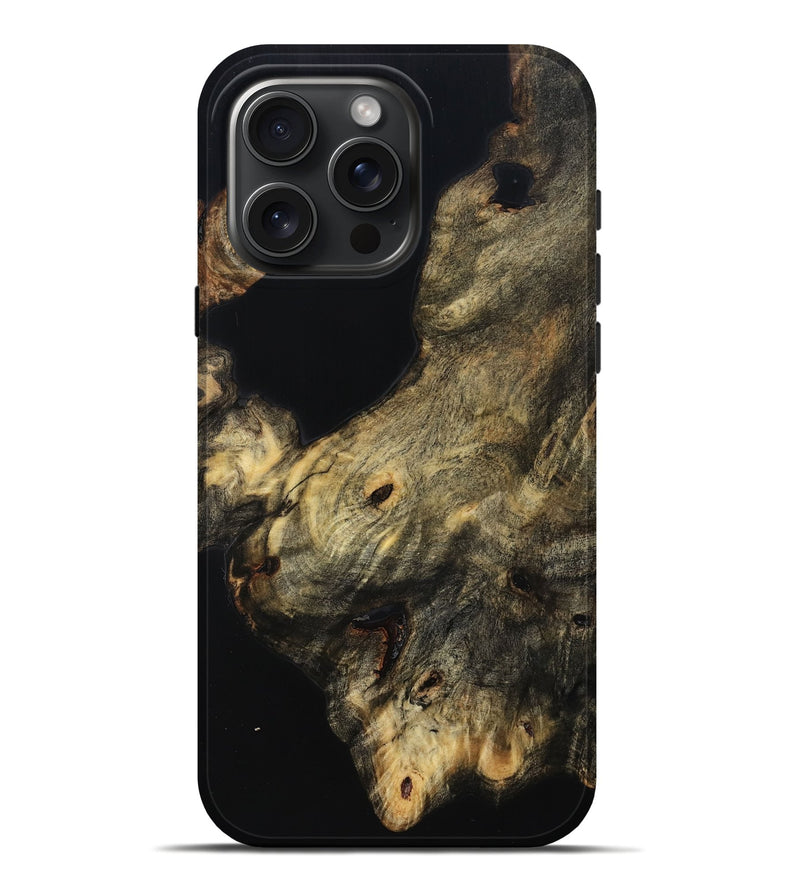 iPhone 16 Pro Max Wood Live Edge Phone Case - Coby (Wood Burl, 814260)