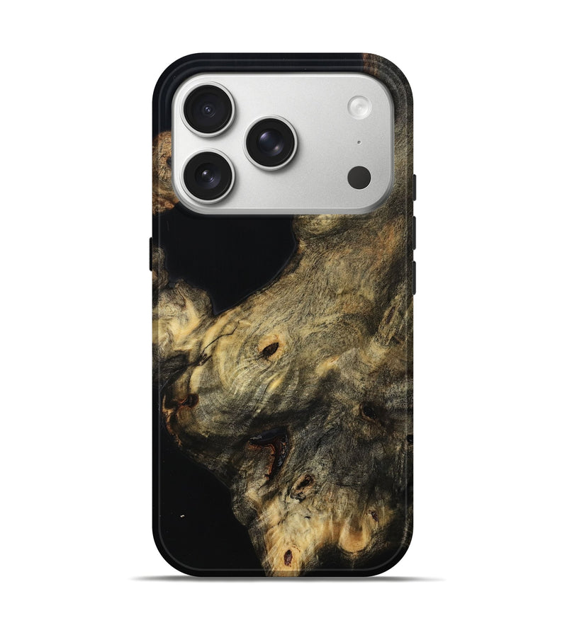 iPhone 17 Pro Wood Live Edge Phone Case - Coby (Wood Burl, 814260)