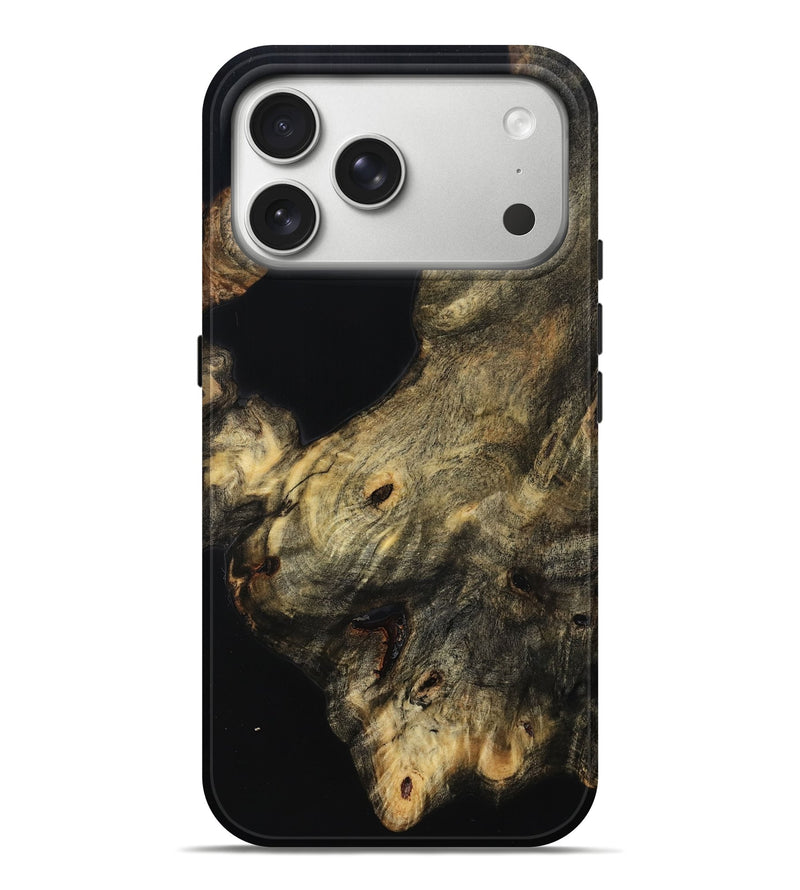 iPhone 17 Pro Max Wood Live Edge Phone Case - Coby (Wood Burl, 814260)