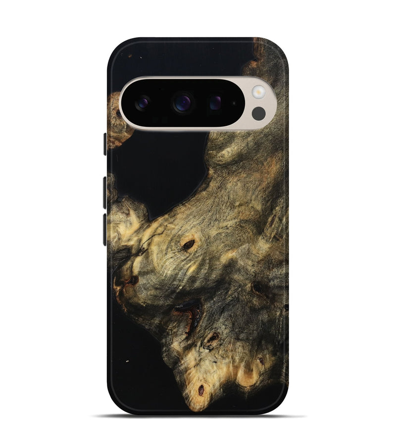 Pixel 10 Pro Wood Live Edge Phone Case - Coby (Wood Burl, 814260)