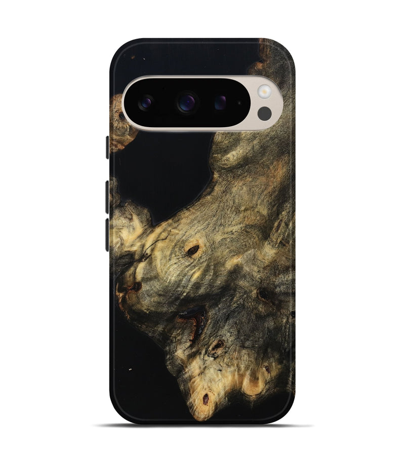Pixel 9 Pro Wood Live Edge Phone Case - Coby (Wood Burl, 814260)