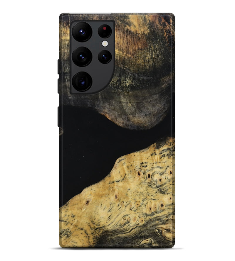 Galaxy S22 Ultra Wood Live Edge Phone Case - Enos (Wood Burl, 814261)