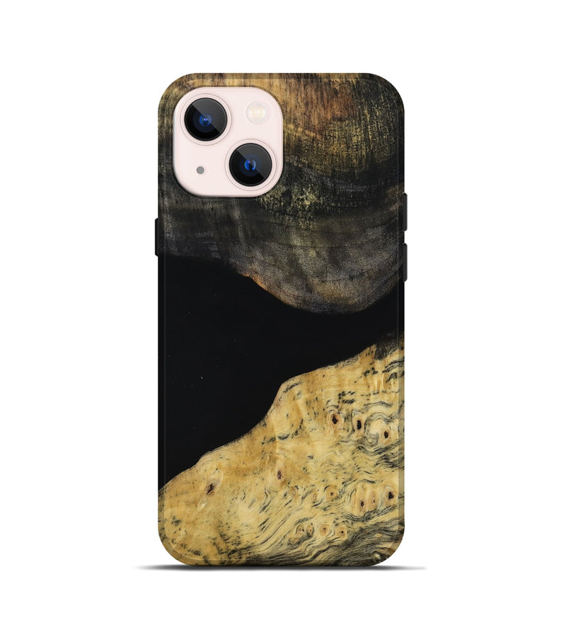 iPhone 13 mini Wood Live Edge Phone Case - Enos (Wood Burl, 814261)
