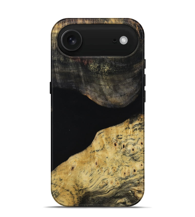 iPhone 17 Air Wood Live Edge Phone Case - Enos (Wood Burl, 814261)
