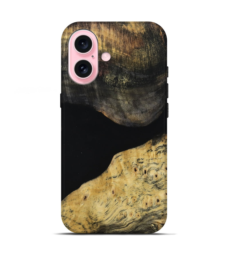 iPhone 17 Wood Live Edge Phone Case - Enos (Wood Burl, 814261)