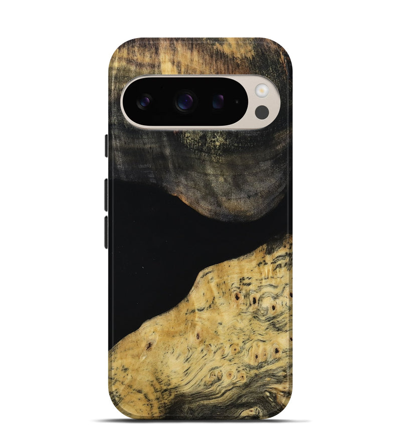 Pixel 9 Wood Live Edge Phone Case - Enos (Wood Burl, 814261)