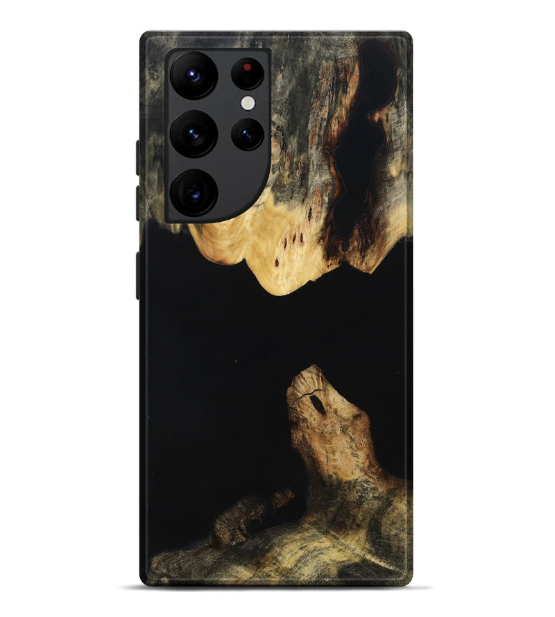 Galaxy S22 Ultra Wood Live Edge Phone Case - Lavonne (Wood Burl, 814263)