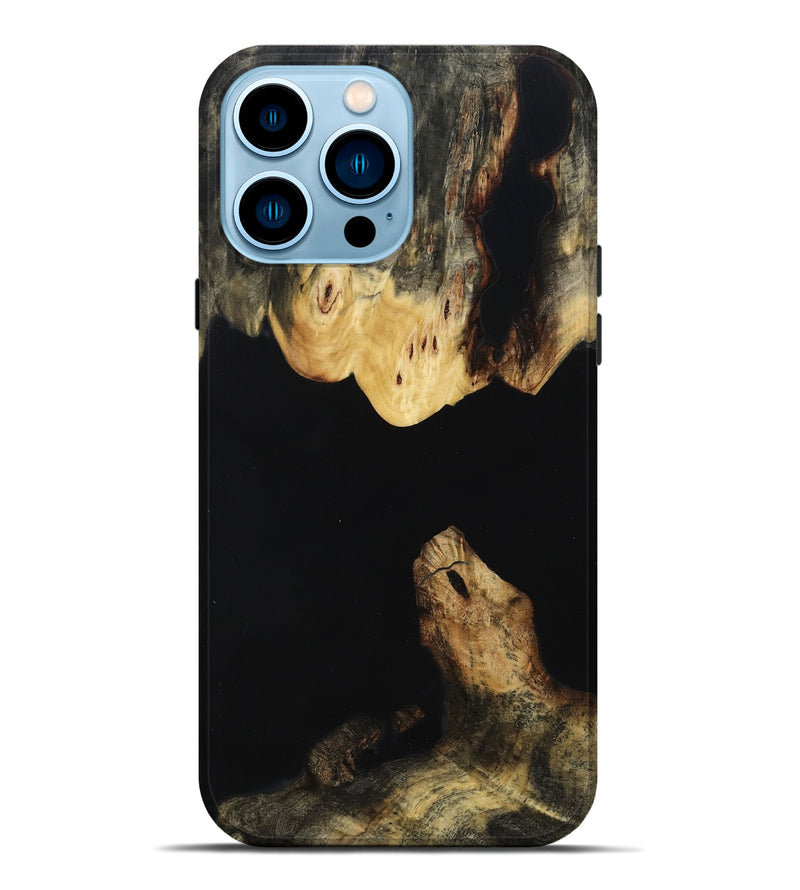 iPhone 14 Pro Max Wood Live Edge Phone Case - Lavonne (Wood Burl, 814263)