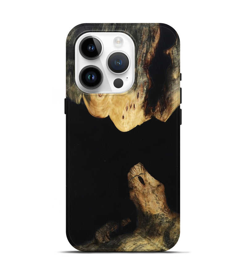 iPhone 15 Pro Wood Live Edge Phone Case - Lavonne (Wood Burl, 814263)