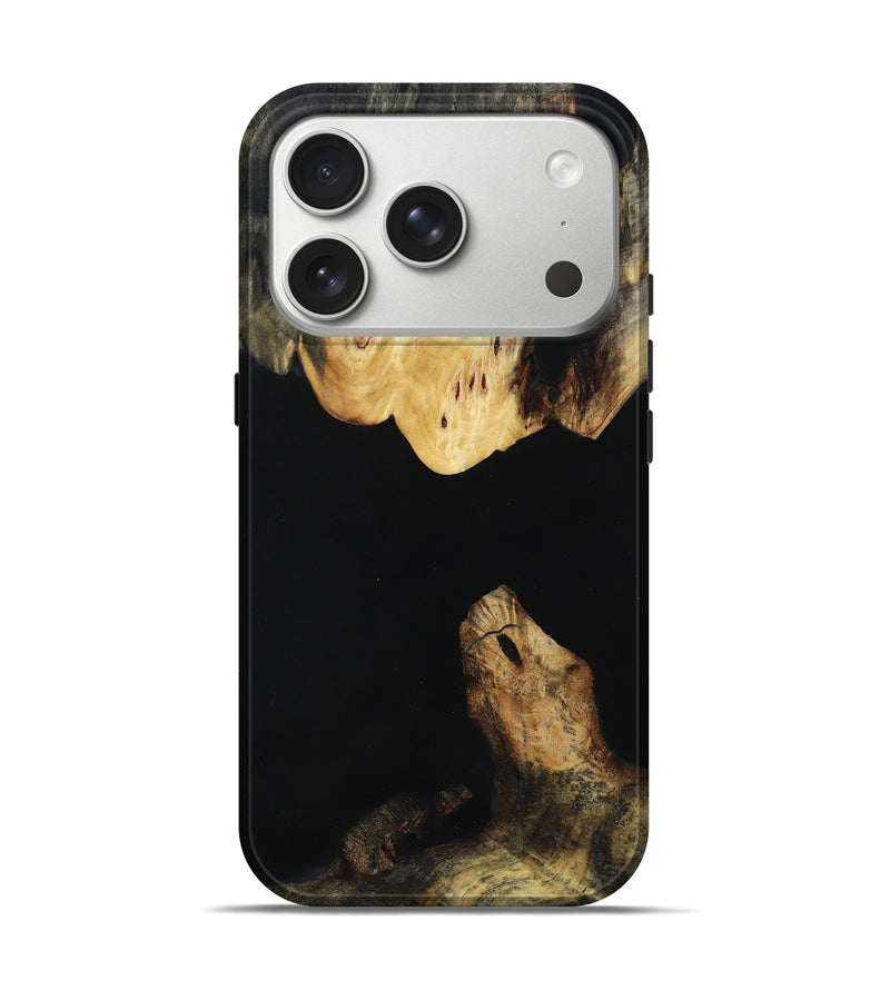 iPhone 17 Pro Wood Live Edge Phone Case - Lavonne (Wood Burl, 814263)