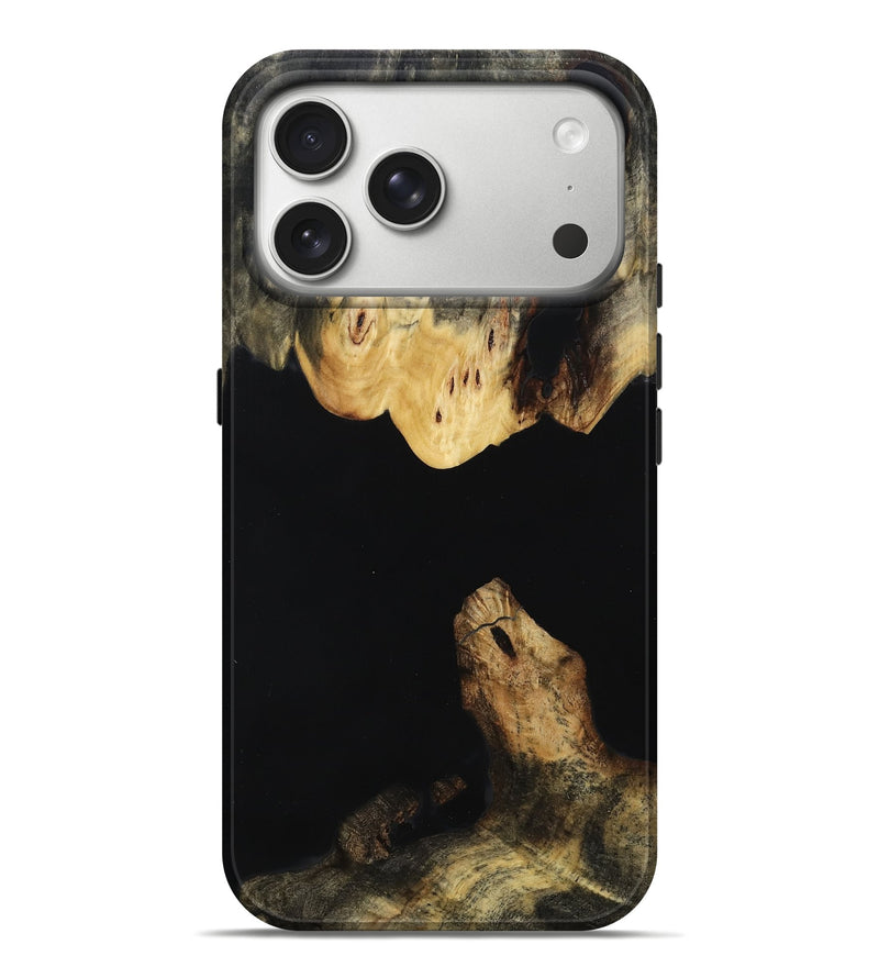 iPhone 17 Pro Max Wood Live Edge Phone Case - Lavonne (Wood Burl, 814263)