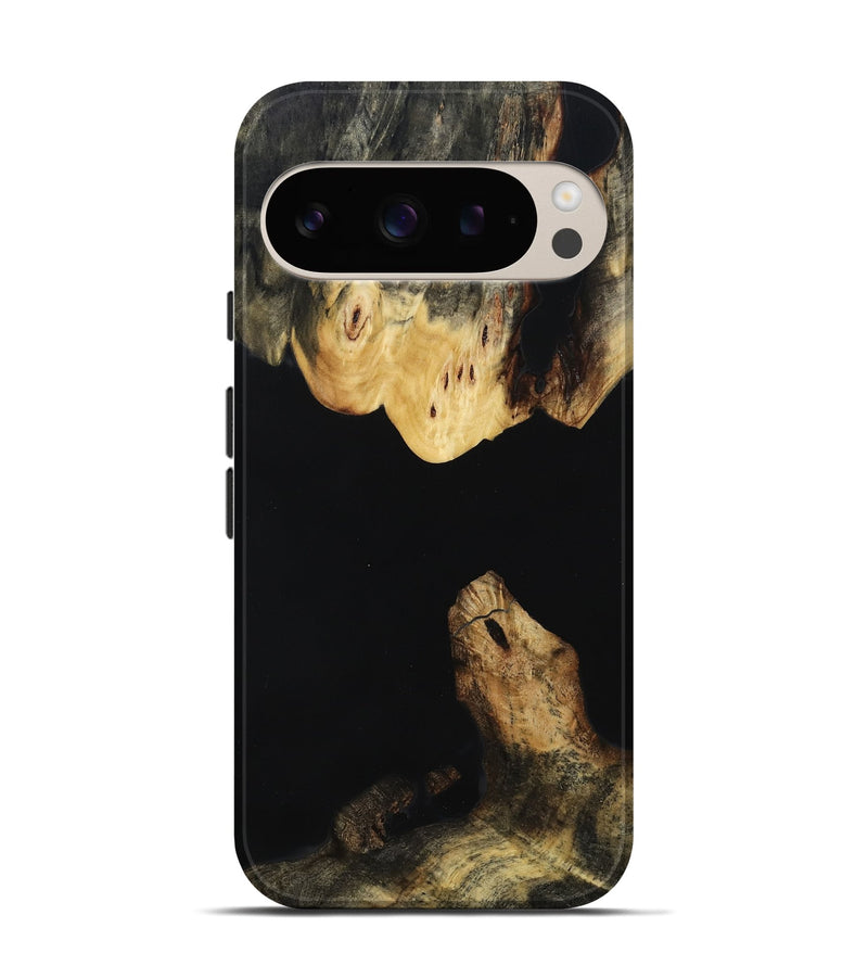 Pixel 9 Pro Wood Live Edge Phone Case - Lavonne (Wood Burl, 814263)