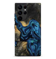 Galaxy S22 Ultra Wood Live Edge Phone Case - Koda (Blue, 814270)