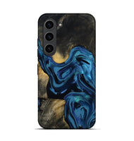 Galaxy S23 Wood Live Edge Phone Case - Koda (Blue, 814270)