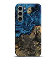 Galaxy S23 Plus Wood Live Edge Phone Case - Kamiyah (Blue, 814271)