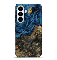 Galaxy S26 Plus Wood Live Edge Phone Case - Kamiyah (Blue, 814271)