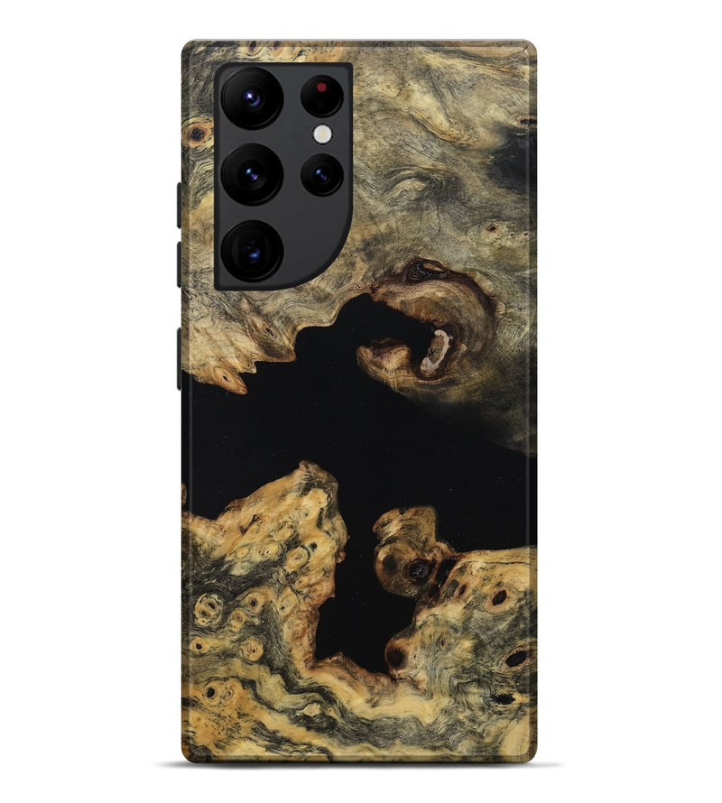 Galaxy S22 Ultra Wood Live Edge Phone Case - Emelia (Wood Burl, 814274)