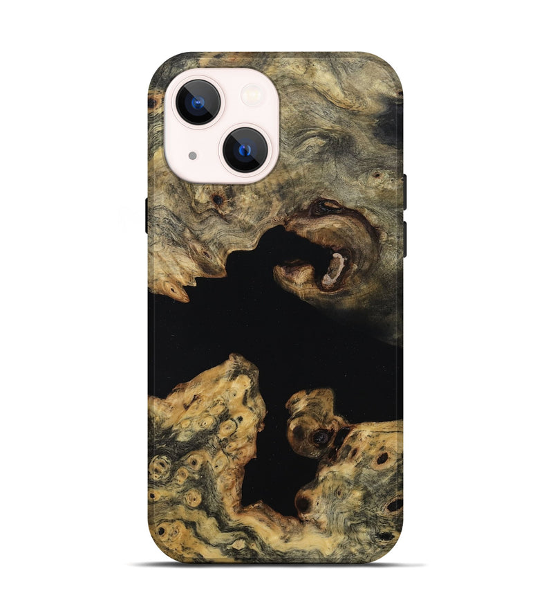 iPhone 14 Wood Live Edge Phone Case - Emelia (Wood Burl, 814274)