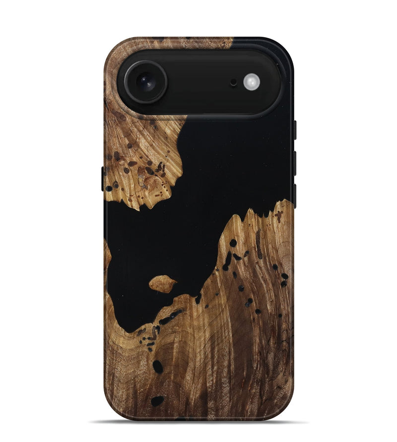 iPhone 17 Air Wood Live Edge Phone Case - Sanai (Wood Burl, 814275)