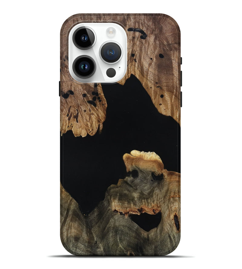 iPhone 15 Pro Max Wood Live Edge Phone Case - Ara (Wood Burl, 814276)