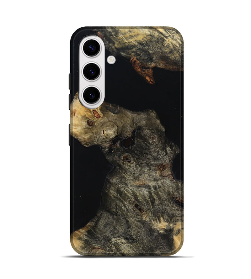Galaxy S25 Wood Live Edge Phone Case - Mikalah (Wood Burl, 814287)